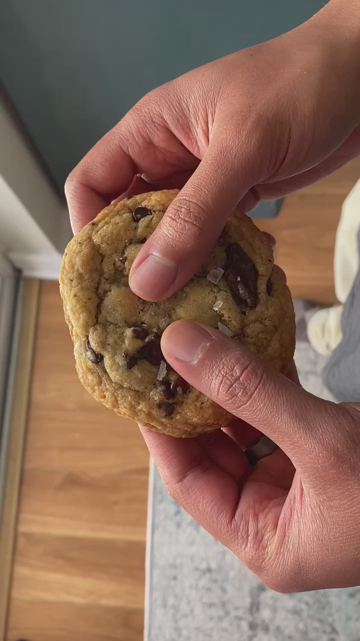 Organic Sourdough Chocolate Chunk Sea Salt Cookie