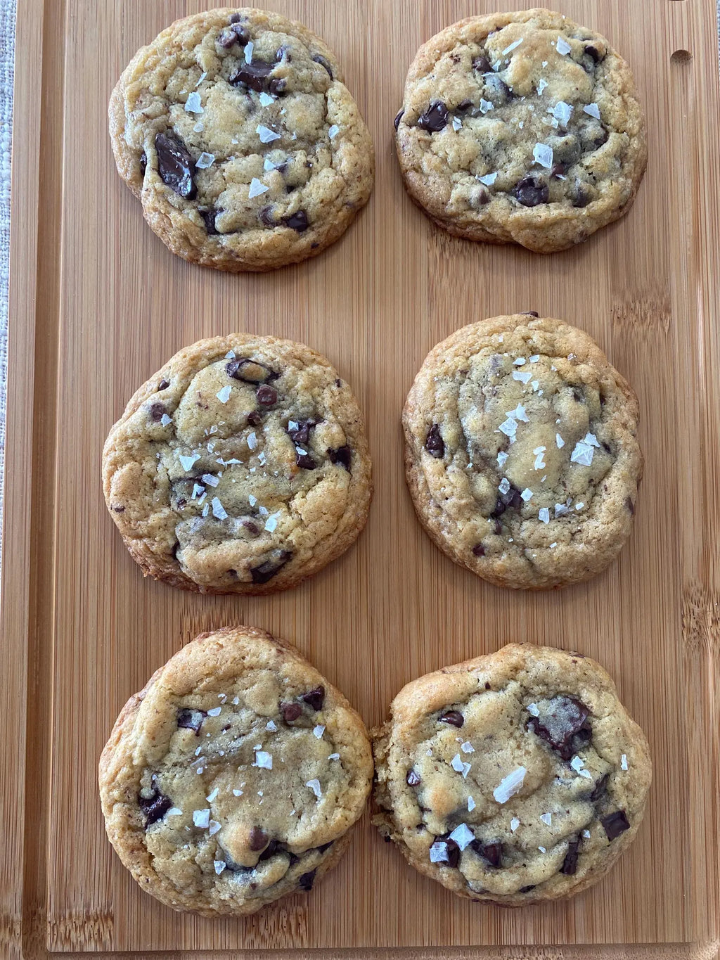 Organic Sourdough Chocolate Chunk Sea Salt Cookie